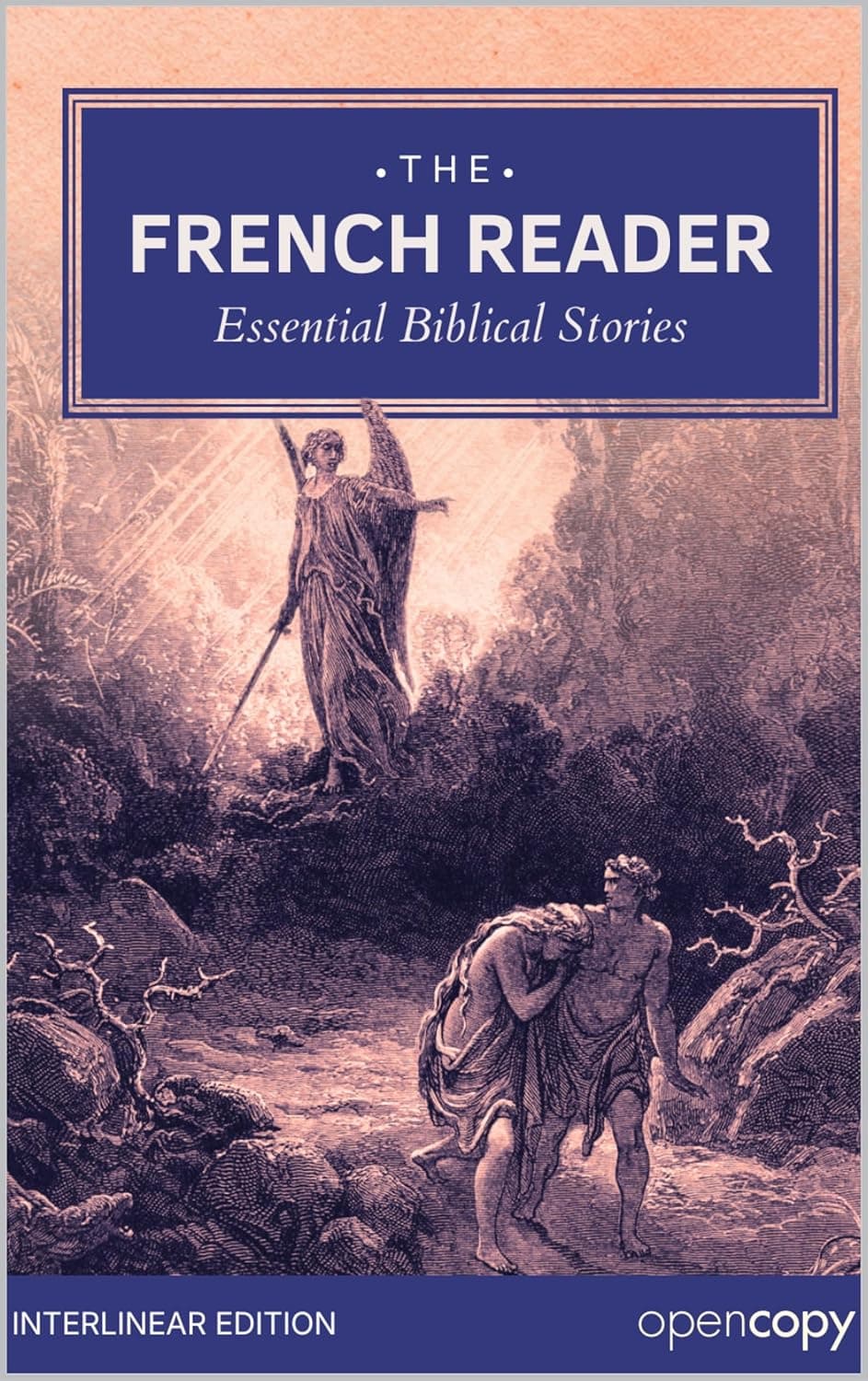 Cover of French Reader (21 Essential Bible Stories), an interlinear French–English edition