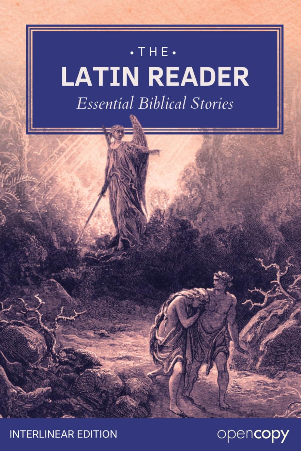 Cover of Latin Reader (Essential Biblical Stories), an interlinear Latin–English edition